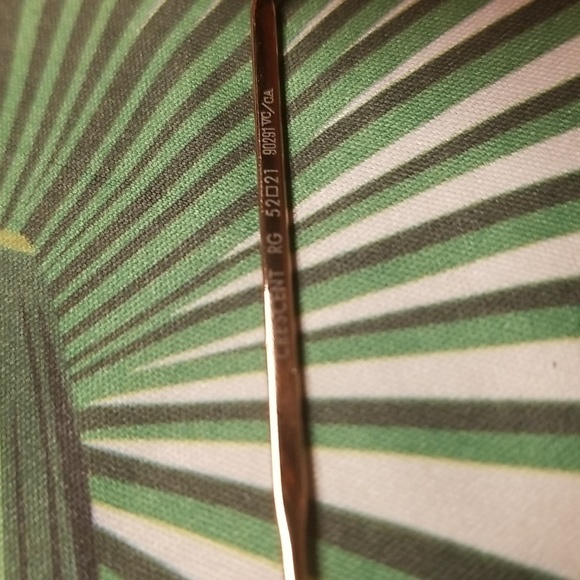 💕GARRETT LEIGHT💕 Crescent Sunglasses ~ Rose Gold Frame Pink Mirror Lenses NWT - Picture 9 of 12